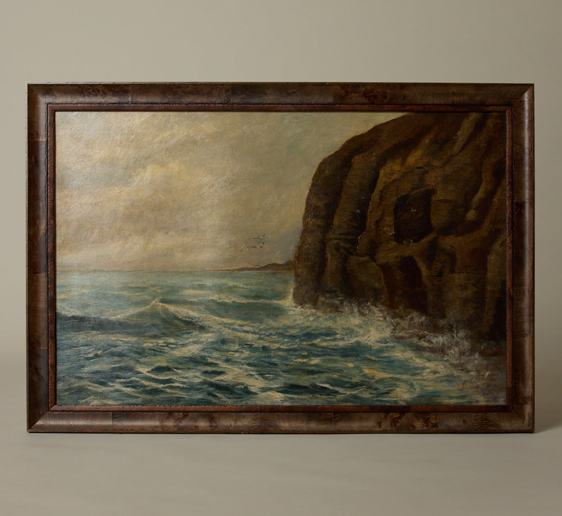 20TH CENTURY SPANISH SEASCAPE