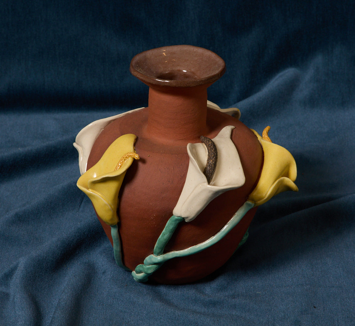 CALLA LILY VASE BY PEARCE WILLIAMS