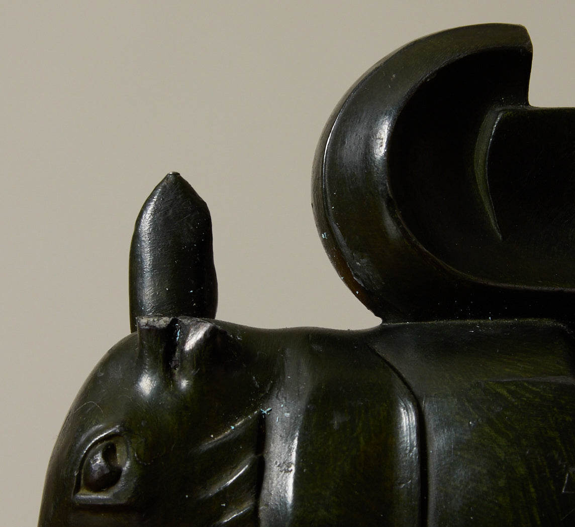 1920S SQUIRREL BOOKENDS SIGNED BY MAX LE VERRIER