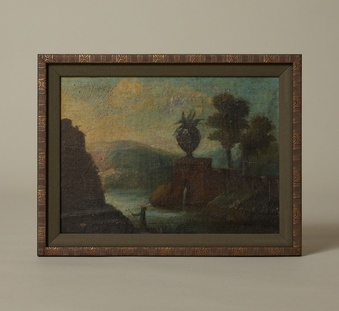 18TH CENTURY ITALIAN PAESAGGIO FLUVIALE