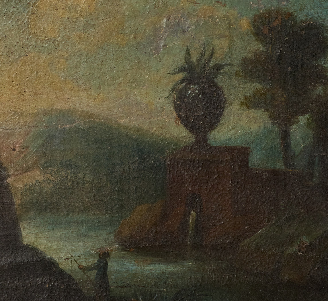 18TH CENTURY ITALIAN PAESAGGIO FLUVIALE