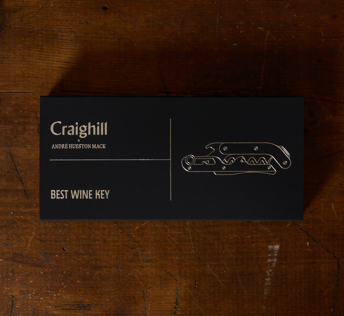 CRAIGHILL WINE KEY IN TORTOISE SHELL