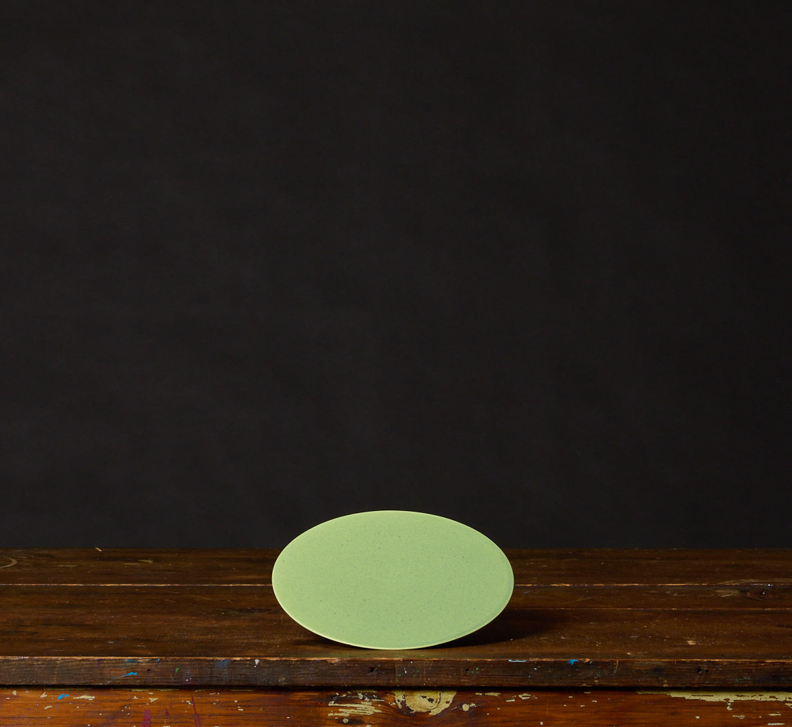 DESSERT PLATE IN GREEN RA BY ANN DEMEULEMEESTER