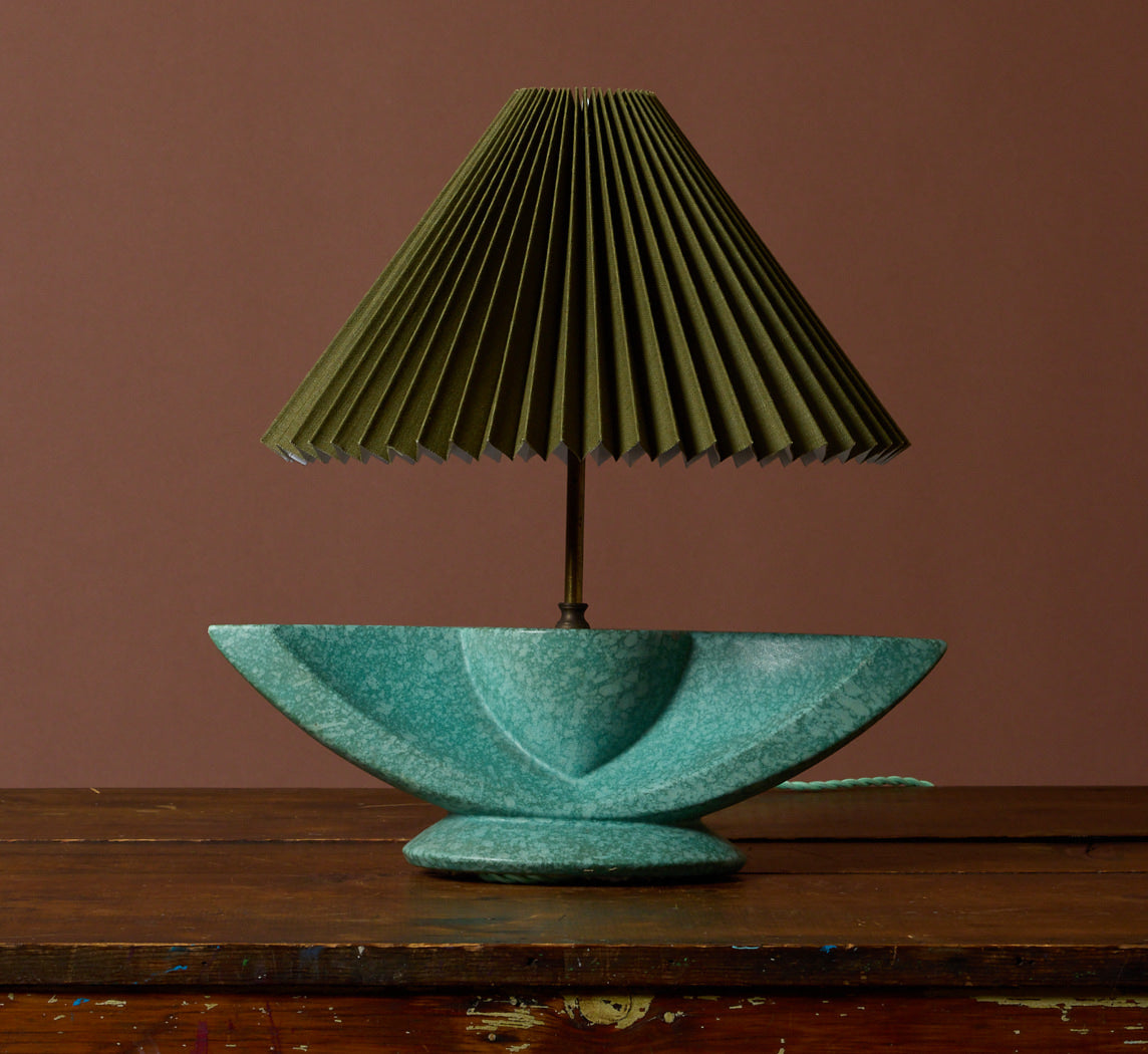 MIDCENTURY SCULPTURAL TABLE LAMP
