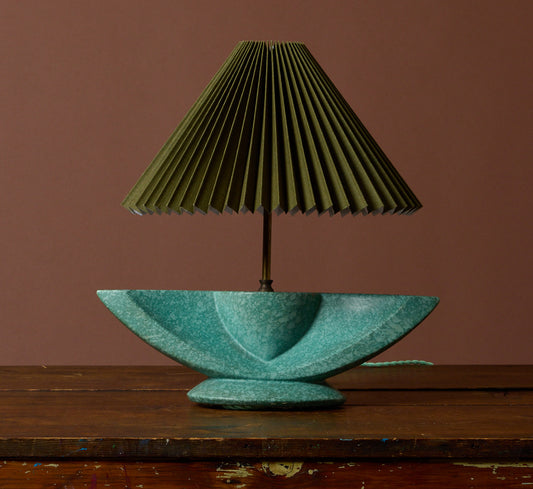 MIDCENTURY SCULPTURAL TABLE LAMP