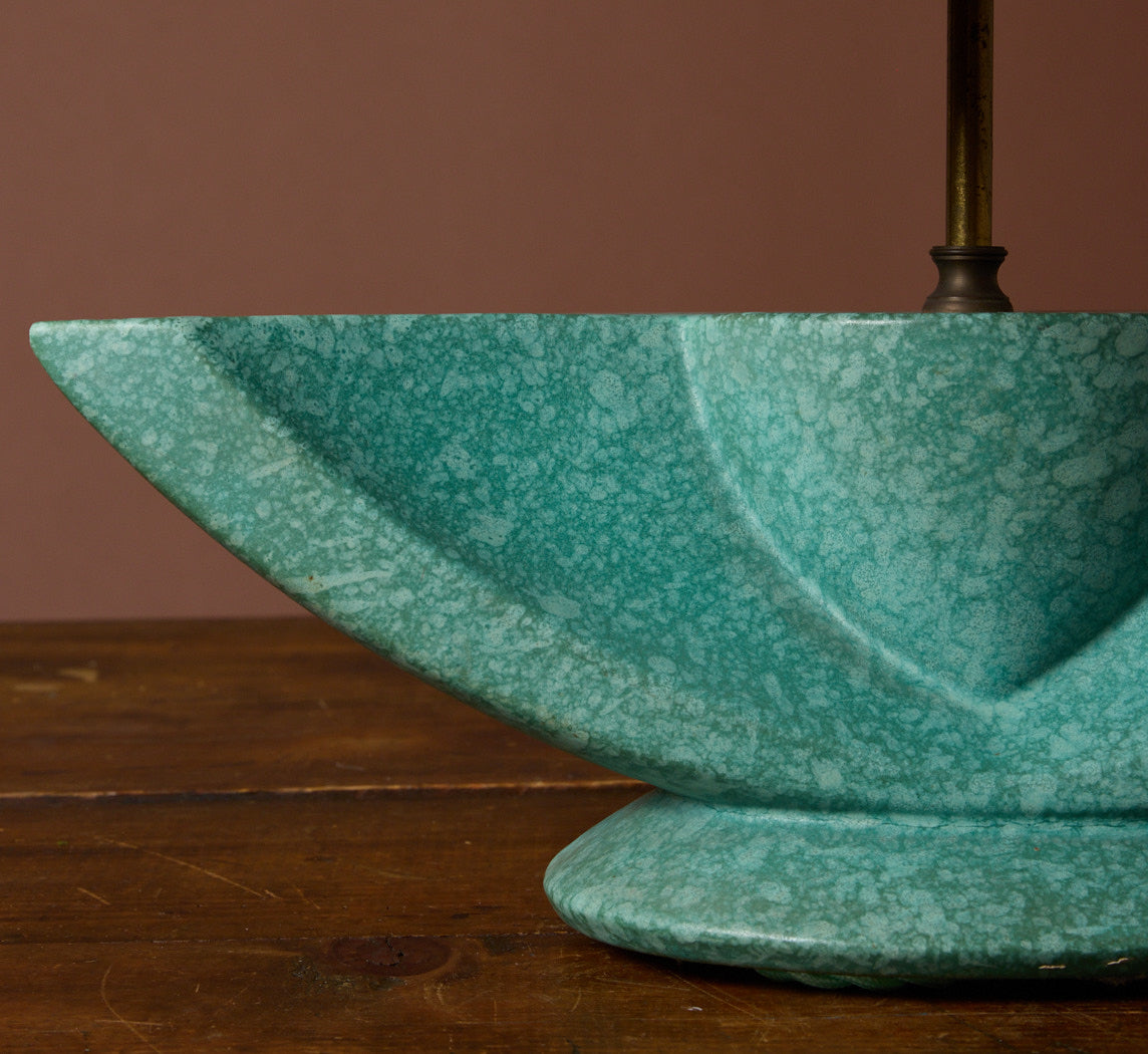 MIDCENTURY SCULPTURAL TABLE LAMP