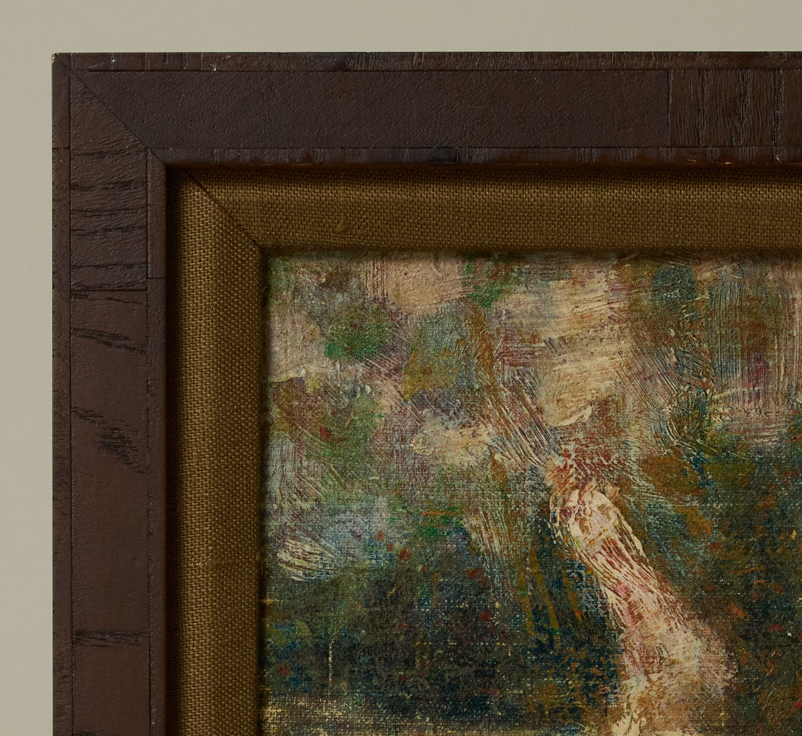 VINTAGE RECLINING NUDE IN THE WILD