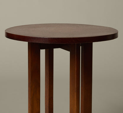 OAK AMSTERDAM SCHOOL SIDE TABLE II