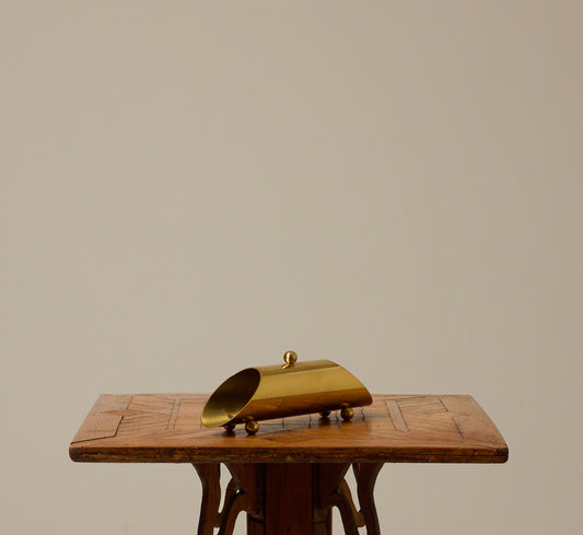 VINTAGE ITALIAN BRASS SERVICE TRAY