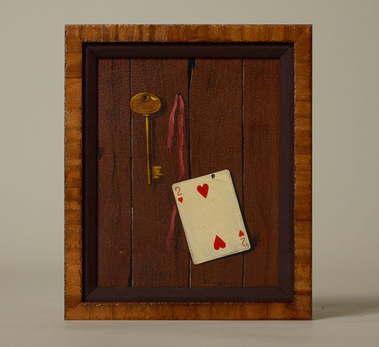 MID CENTURY TWO OF HEARTS