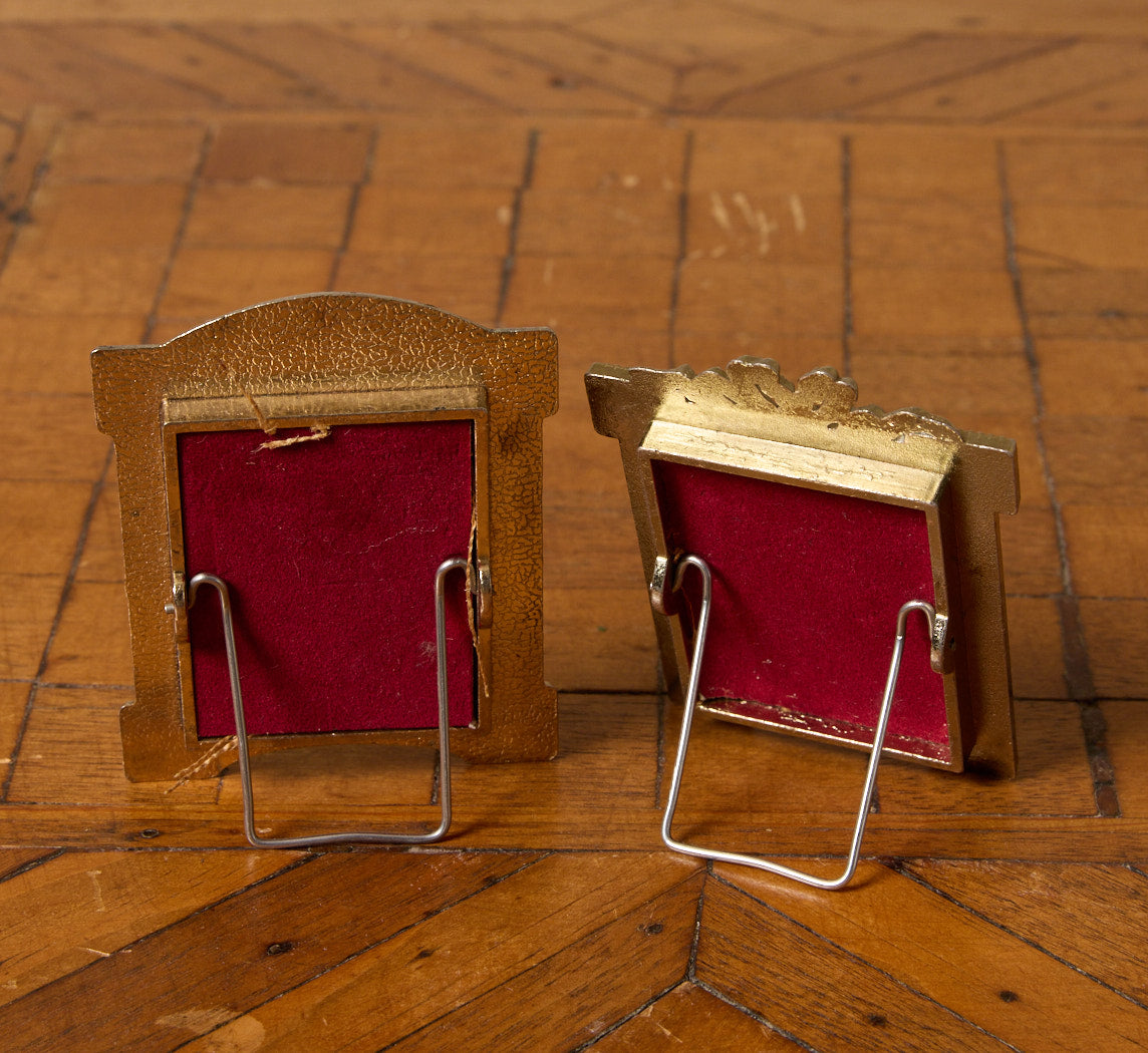 19TH CENTURY "LOVER'S EYE" MINIATURE SET