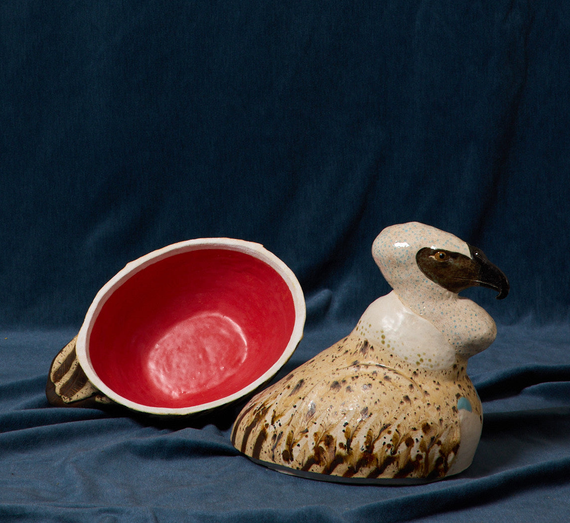 VULTURE  SOUP TUREEN BY PEARCE WILLIAMS