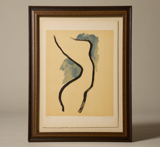 SURREALIST NUDE LITHOGRAPH BY MAN RAY