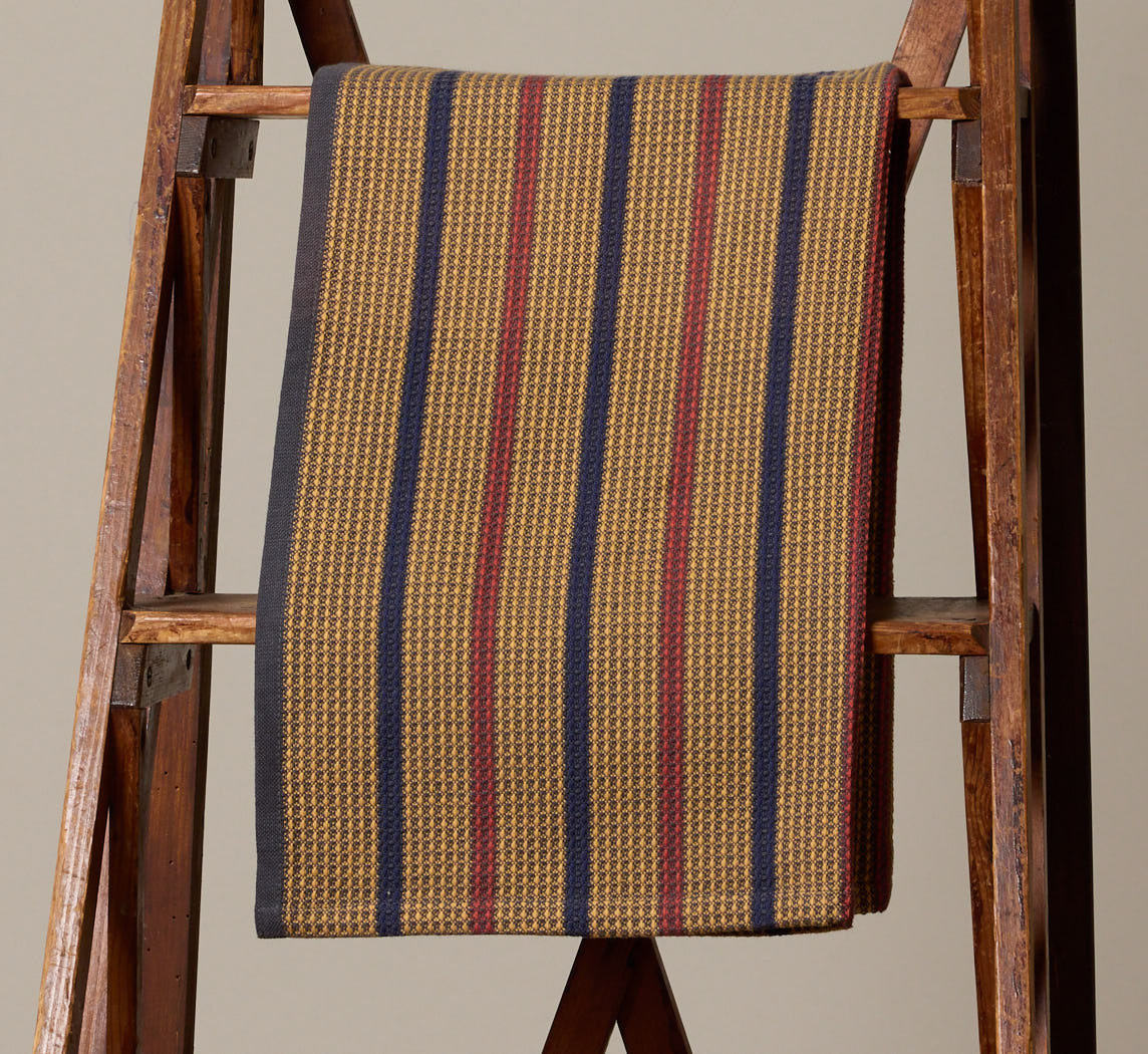 MUNGO HONEYCOMB TEA TOWEL IN OCHER