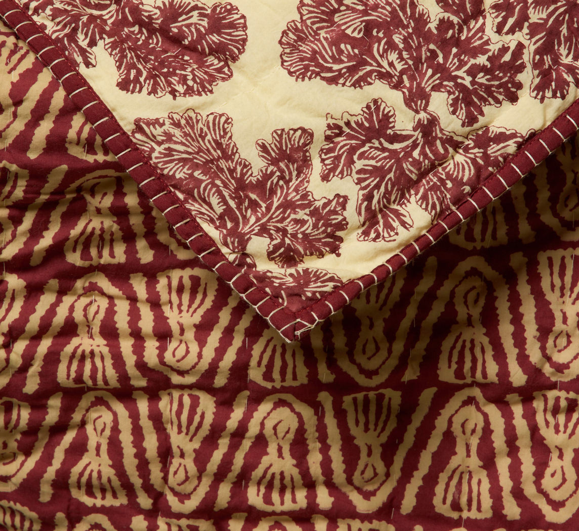 WILD SHROOM QUILT BY STUDIO FORD