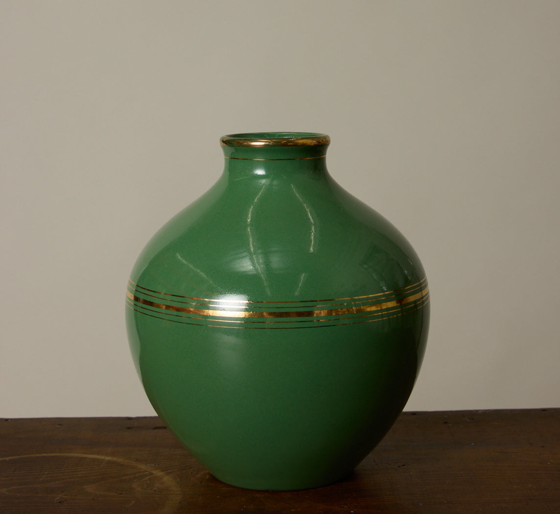 ART DECO BOCHE FERES EARTHWARE VASE