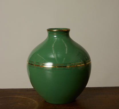 ART DECO BOCHE FERES EARTHWARE VASE