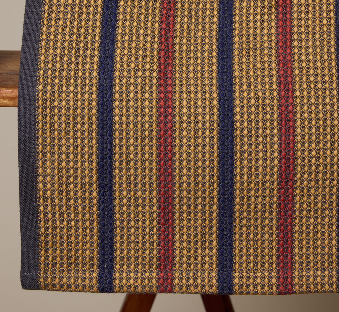 MUNGO HONEYCOMB TEA TOWEL IN OCHER