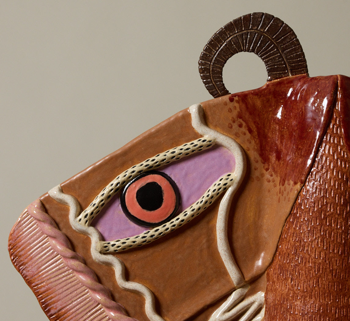 MOTH VASE BY PEARCE WILLIAMS