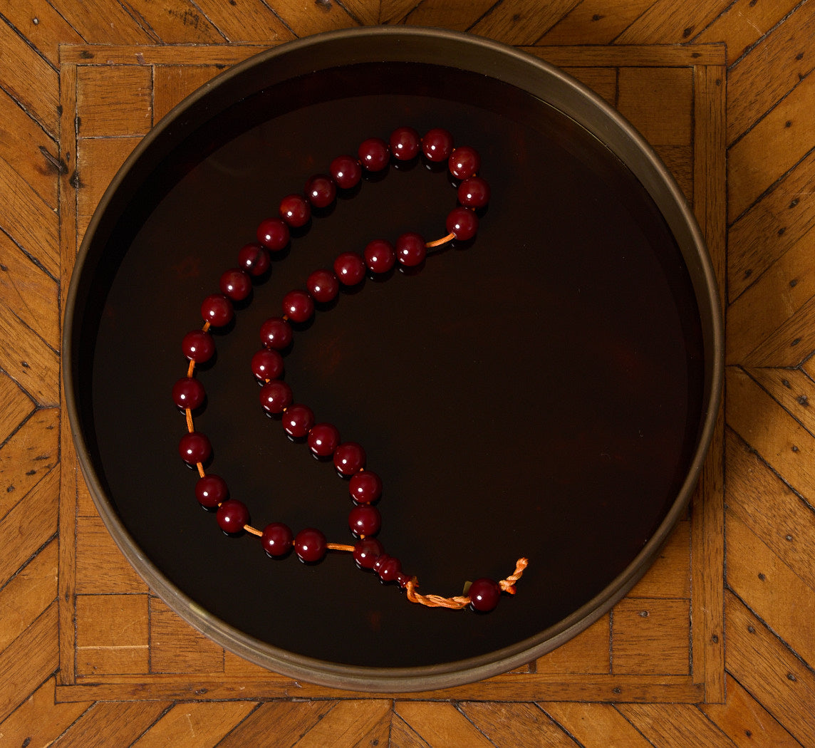 1970S ITALIAN BRASS & TORTOISE SHELL LUCITE TRAY