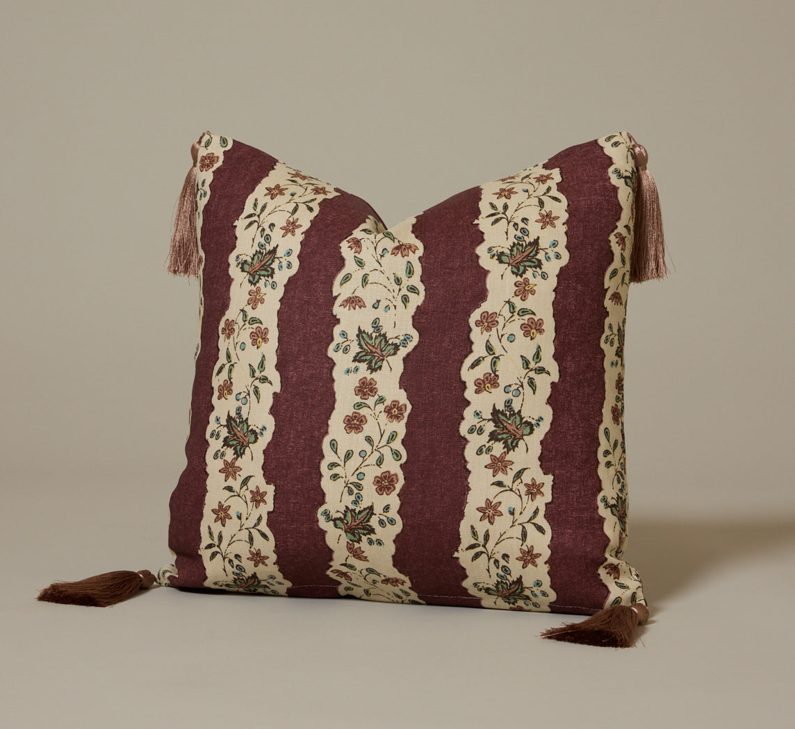 THE SAPPHO DUSTY ROSE PILLOW
