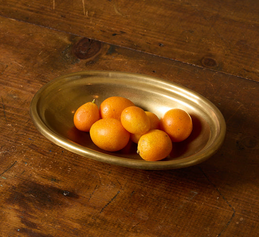 VINTAGE ITALIAN BRASS CATCHALL DISH