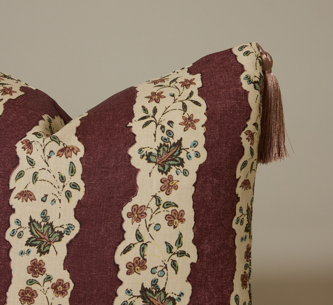 THE SAPPHO DUSTY ROSE PILLOW