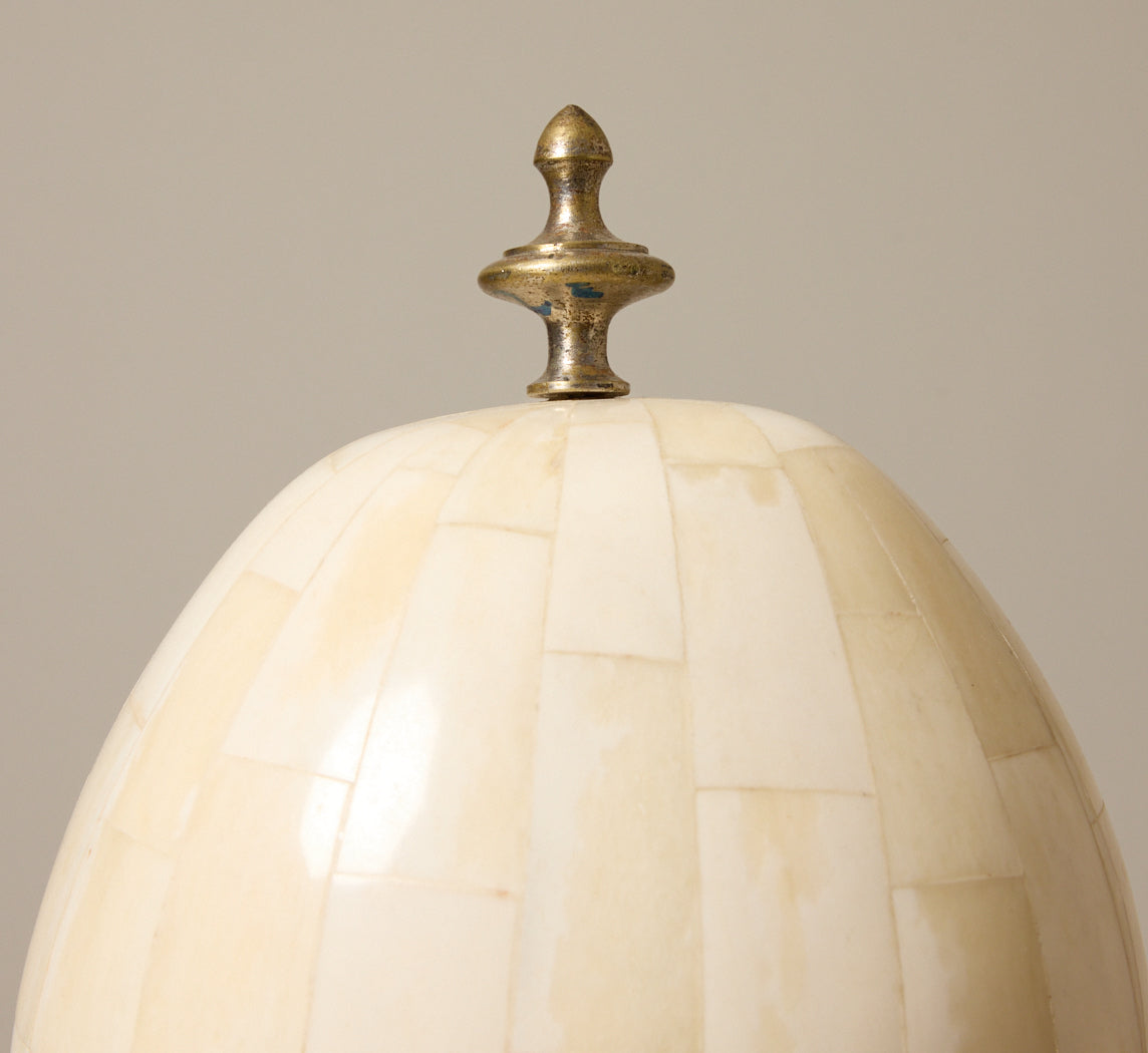 1940S COCONUT SHELL ICE BUCKET