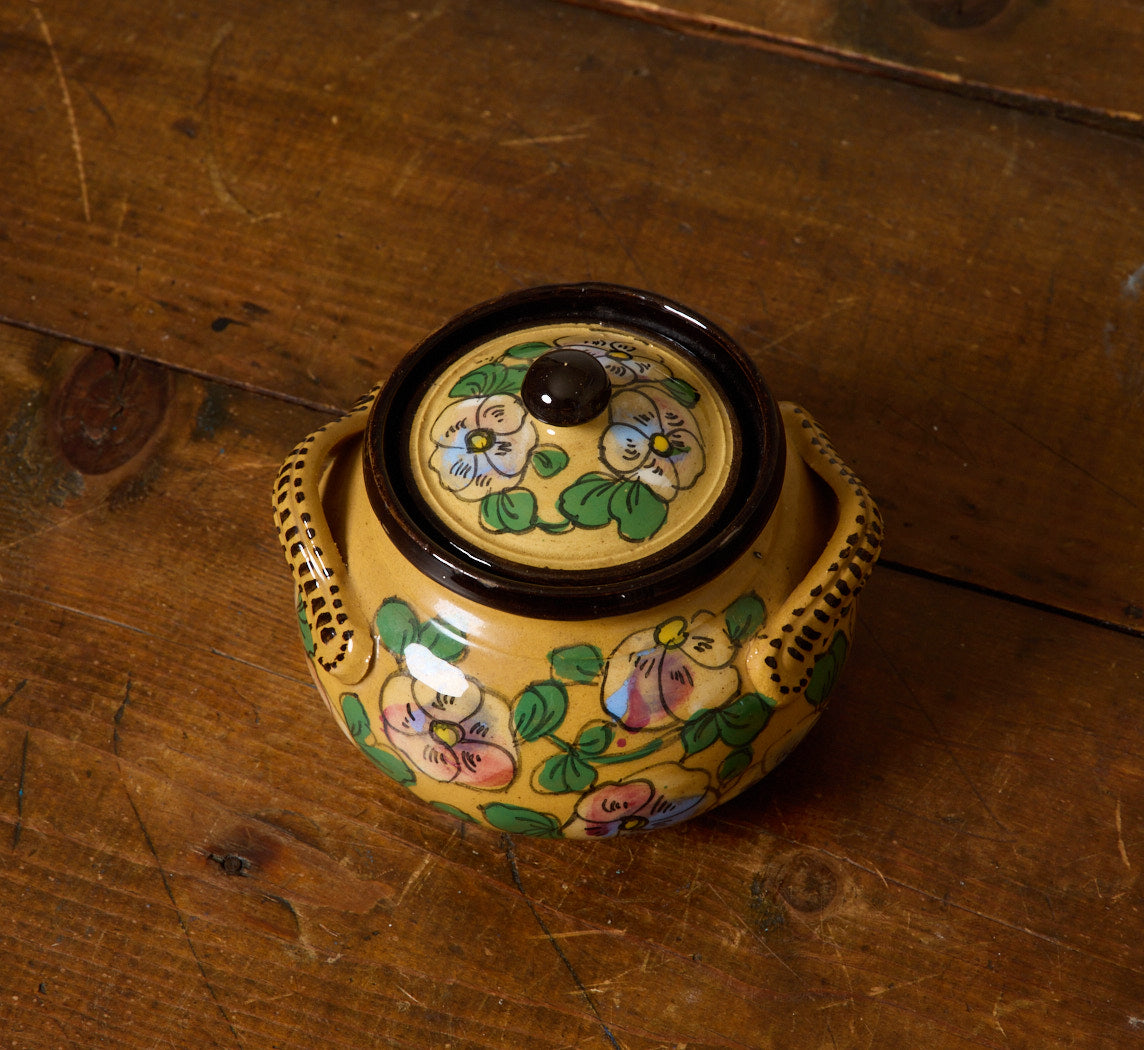 MIDCENTURY ITALIAN MAJOLICA TEA SERVICE