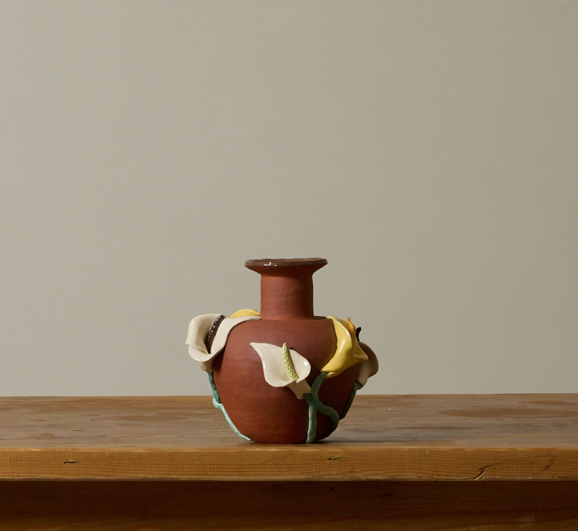 CALLA LILY VASE BY PEARCE WILLIAMS