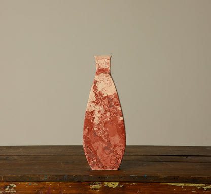POTTERY ROMA VASE IN NERIAGE ROSSO