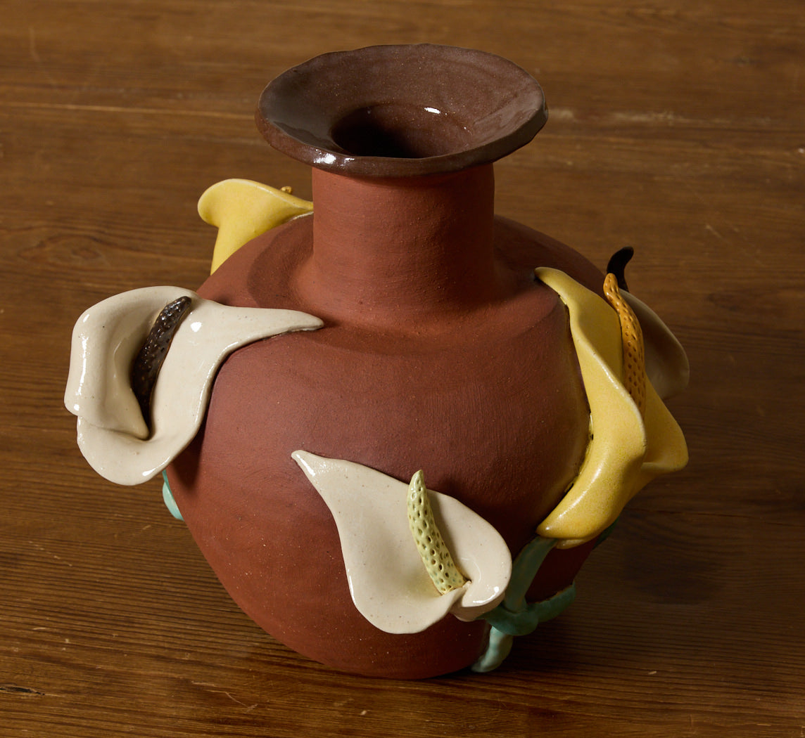 CALLA LILY VASE BY PEARCE WILLIAMS
