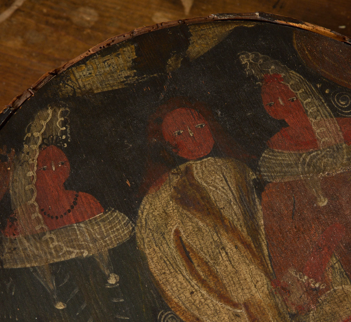 LATE 18TH CENTURY CENTURY SCANDINAVIAN BENTWOOD BRIDAL BOX