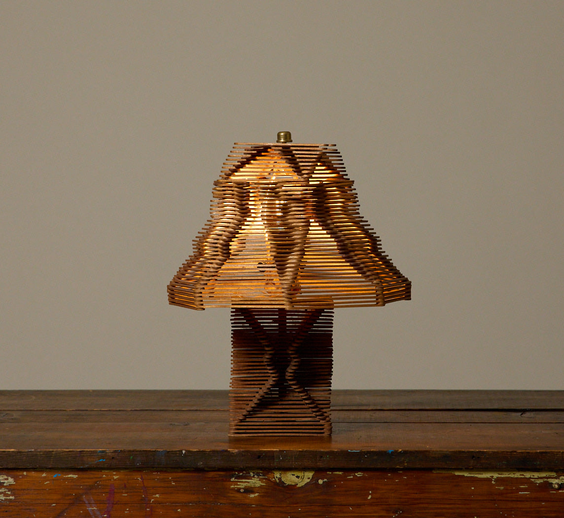 VINTAGE TRAMP ART POPSICLE LAMP – Pierce & Ward