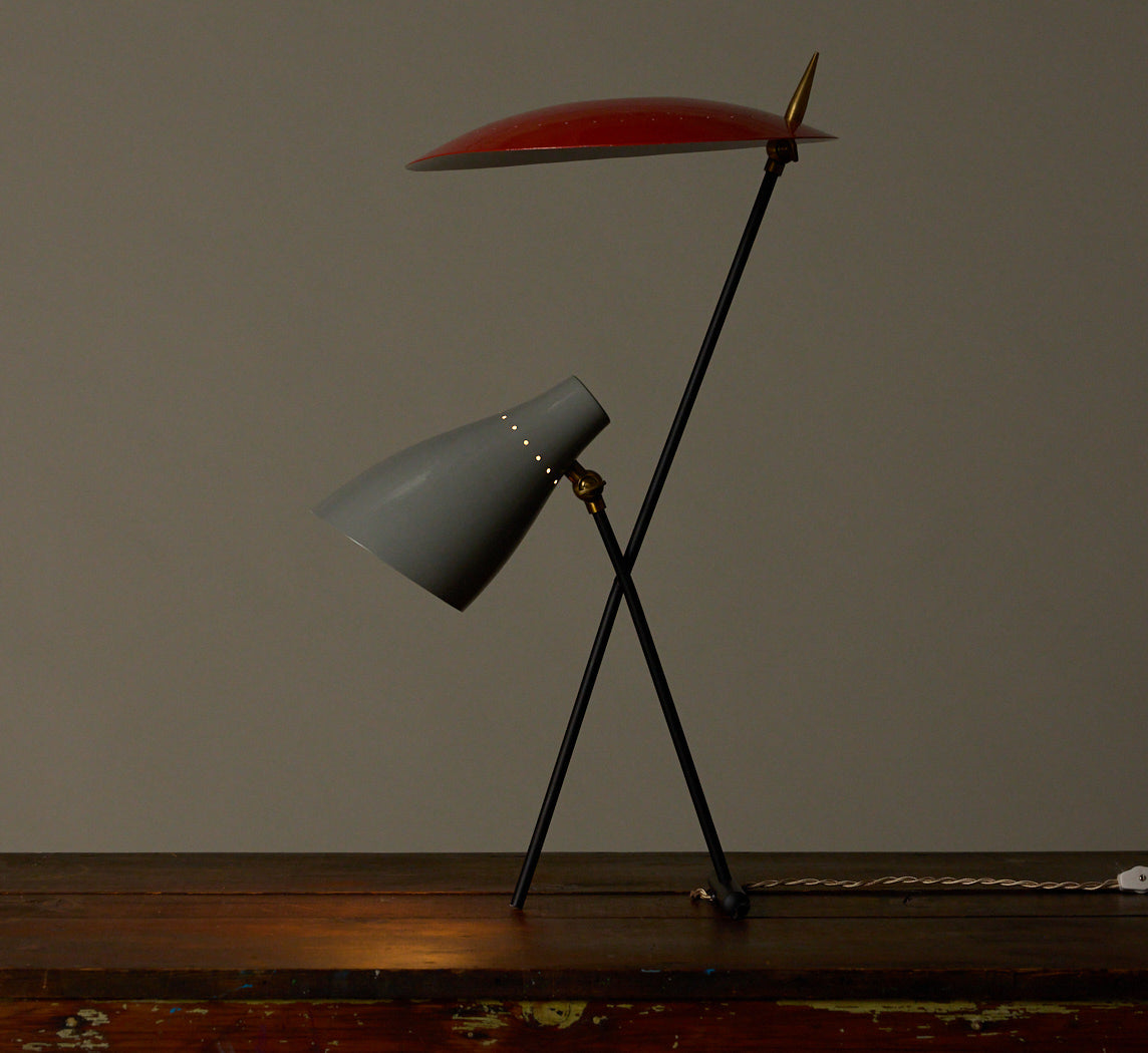 1950S MID CENTURY  STILNOVO TABLE LAMP