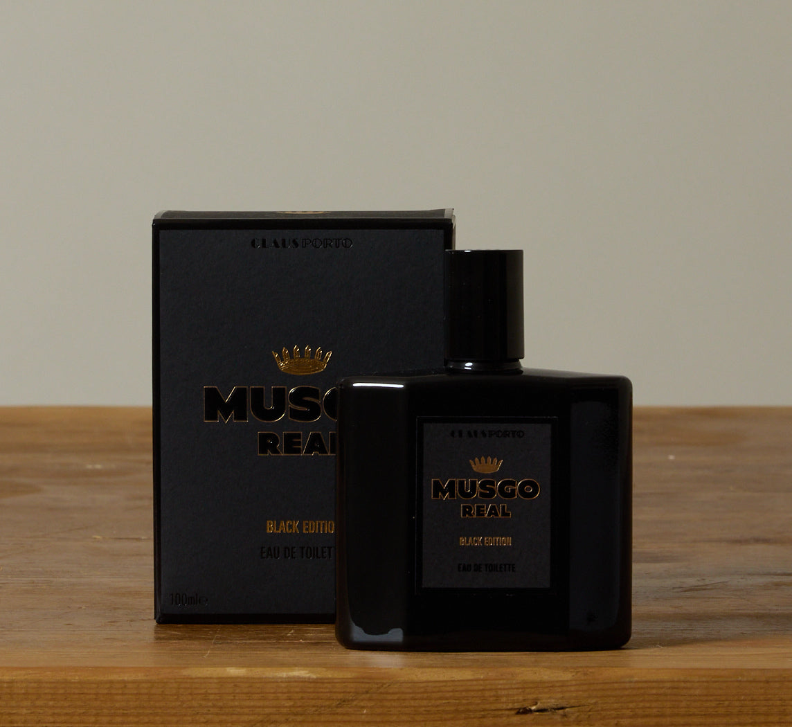 MUSGO REAL EAU DE TOILETTE BLACK EDITION BY CLAUS PORTO