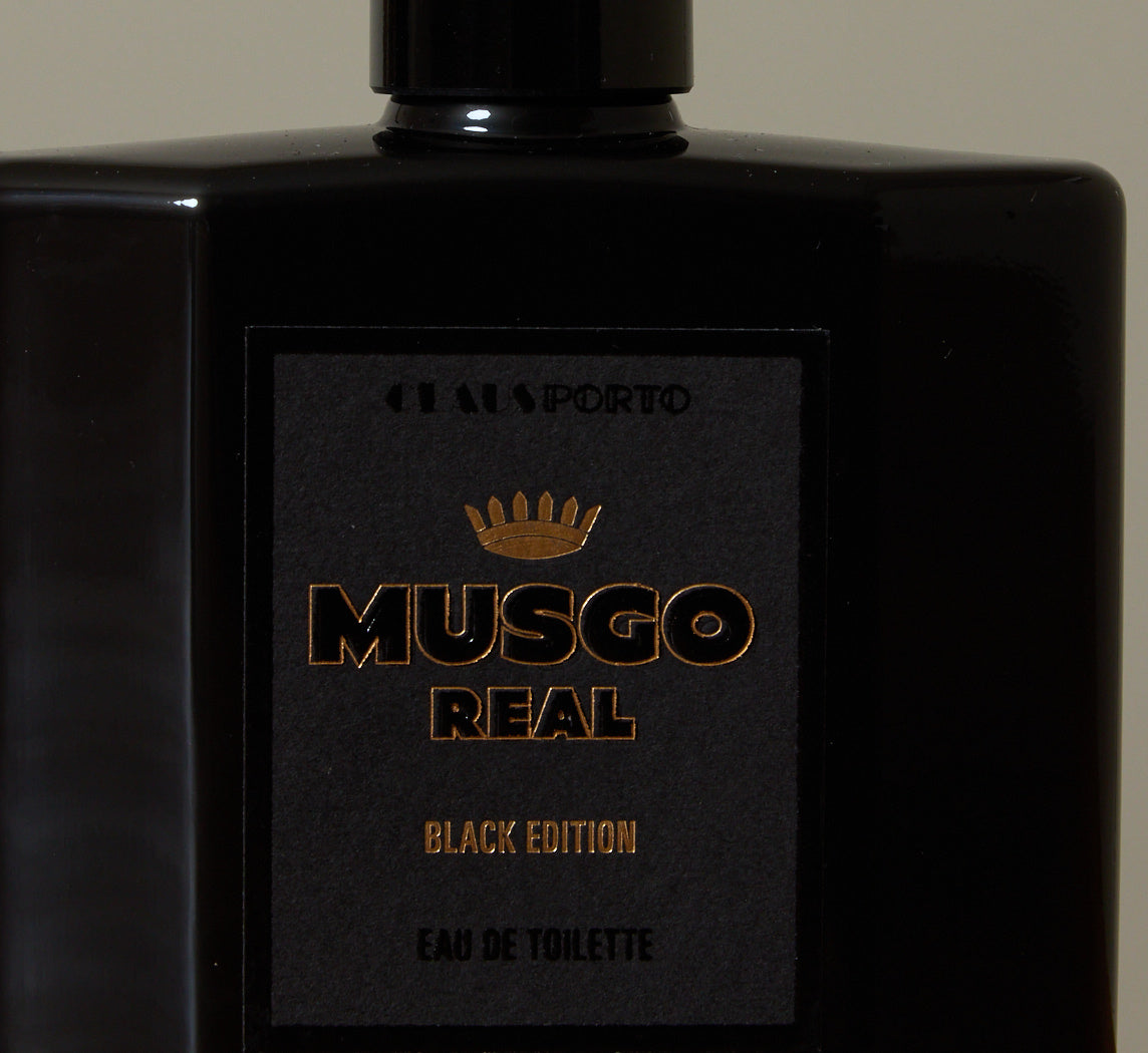MUSGO REAL EAU DE TOILETTE BLACK EDITION BY CLAUS PORTO