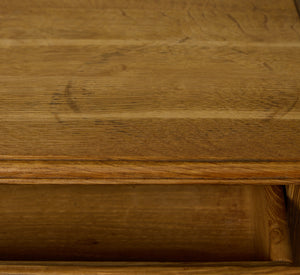 OAK HALL CHEST BY HENNING KJAERNULF, C. 1970'S