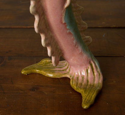 PEARCE WILLIAMS SMALL GREEN FISH VASE