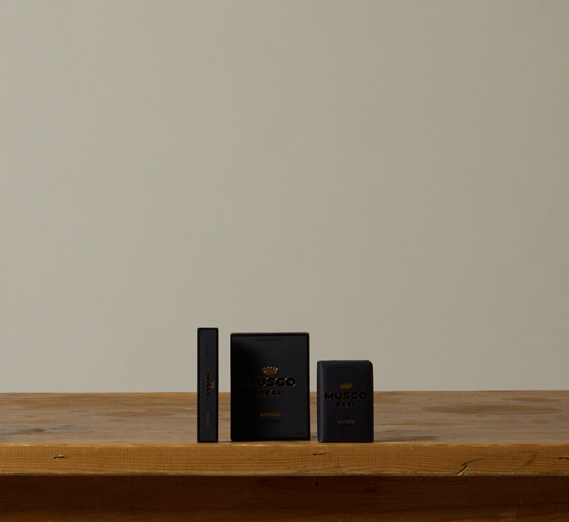MUSGO REAL EAU DE TOILETTE BLACK EDITION  BY CLAUS PORTO - TRAVEL SIZE