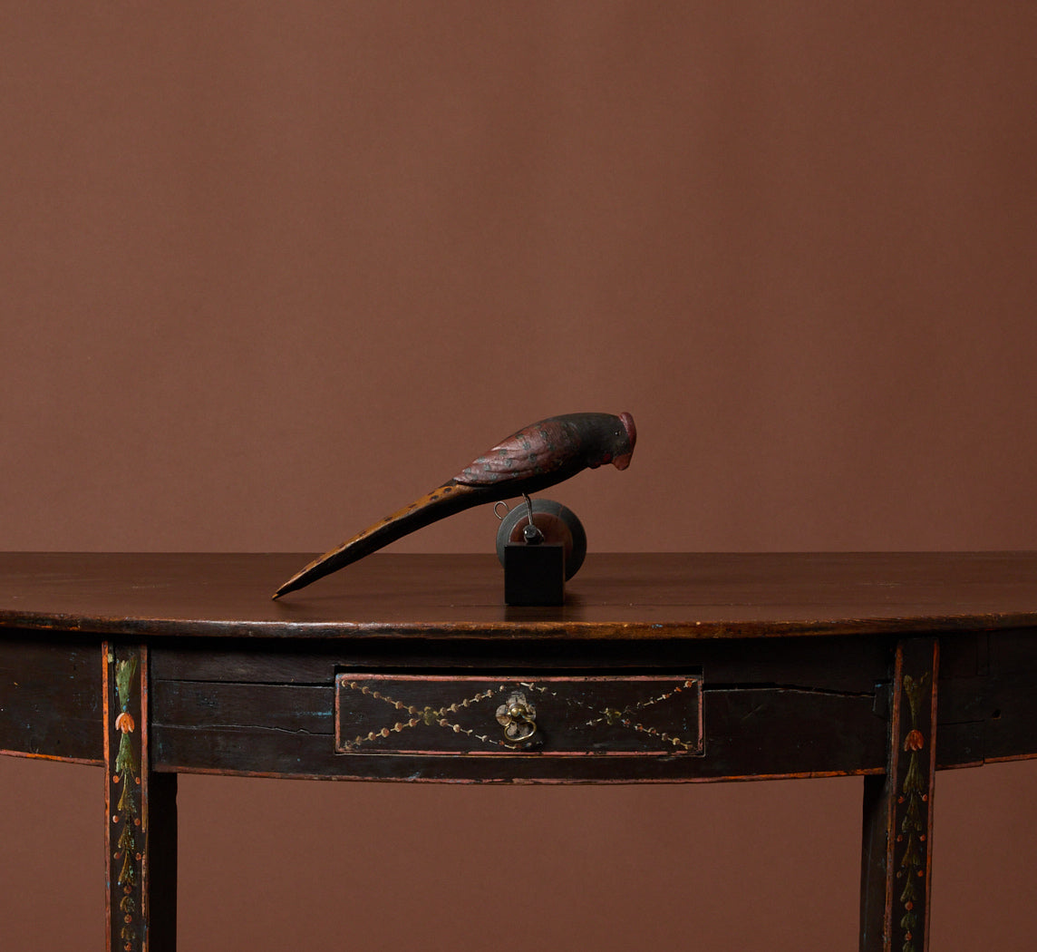 19TH CENTURY FOLK ART PERCHED WALL BIRD III