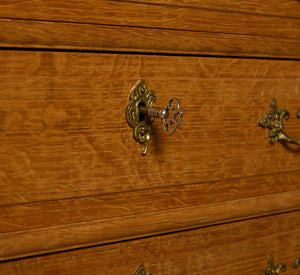 MANNER OF KJAERNULF DANISH OAK CHEST, C. 1970'S