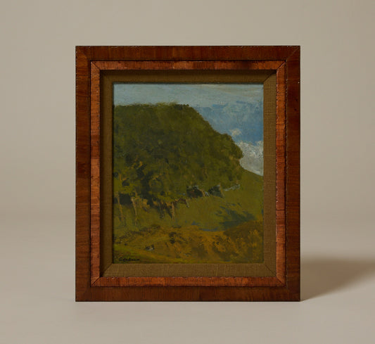 20TH CENTURY HILLSIDE LANDSCAPE