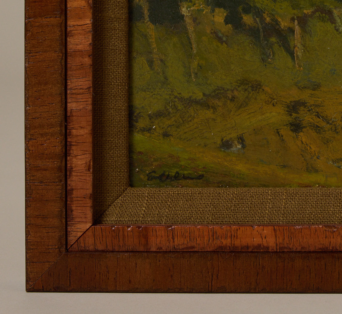 20TH CENTURY HILLSIDE LANDSCAPE