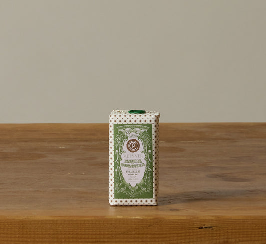 VETYVER WAX SEALED SOAP BAR IN AGUA COLONIA BY CLAUS PORTO