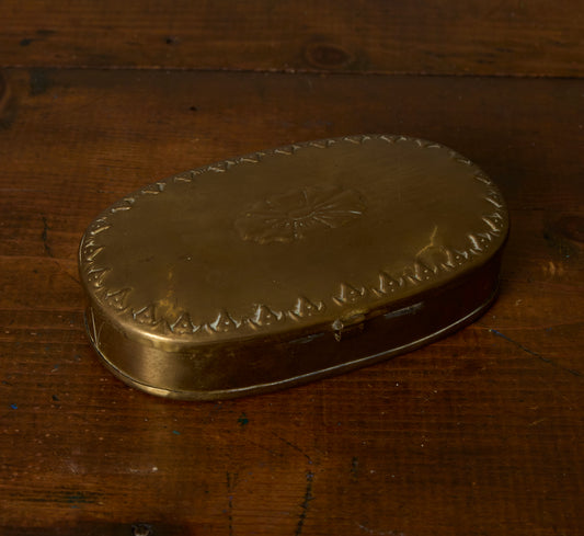 ANTIQUE BRASS BOX II