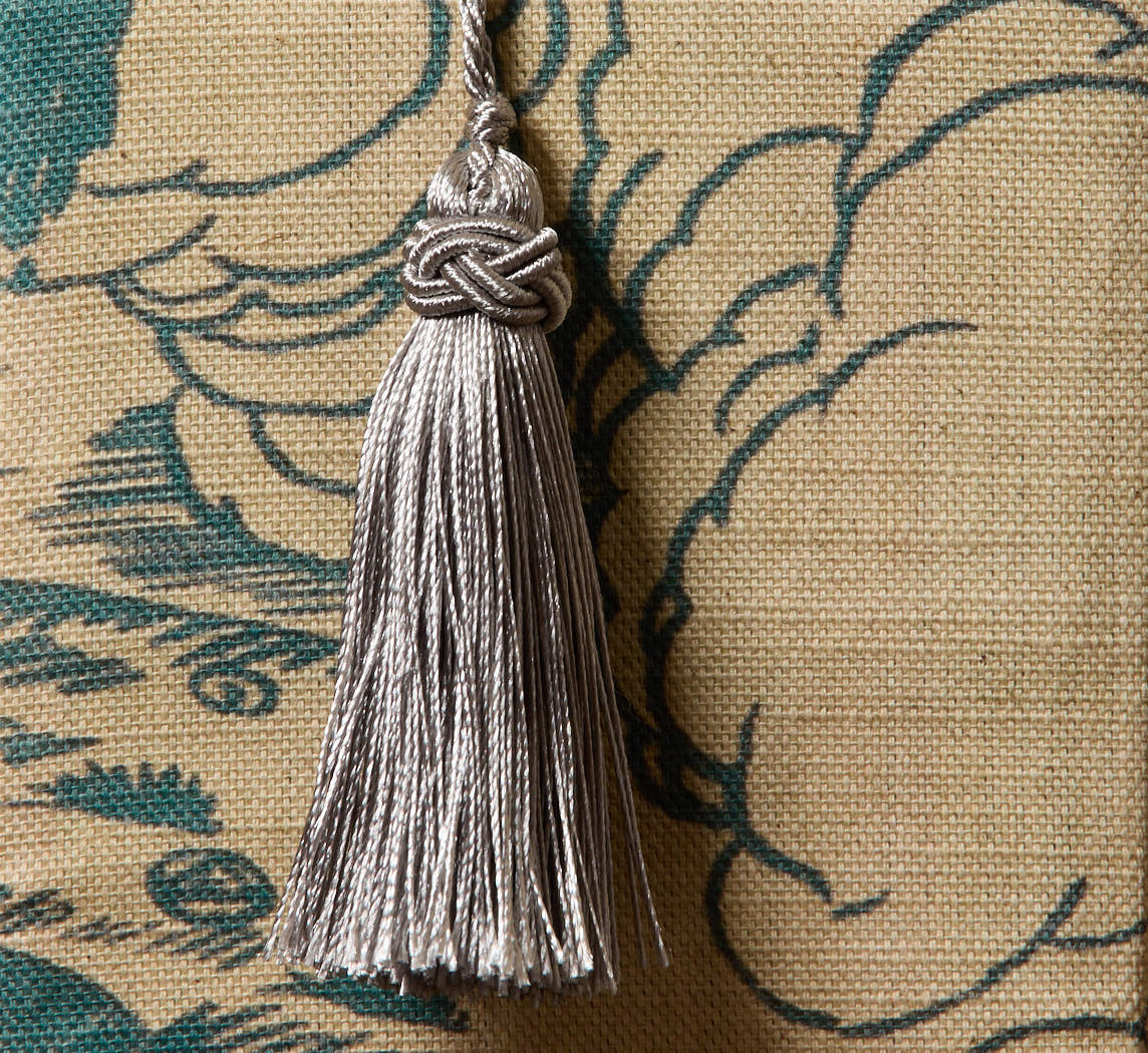 PIERCE & WARD PARASOL LINEN TISSUE BOX COVER