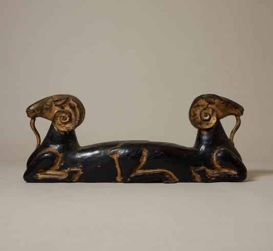 EARLY 20TH CENTURY TWO-HEADED RAM
