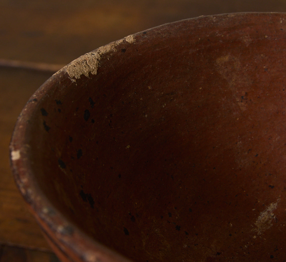 NARINO CARCHI WAX RESIST PEDESTAL BOWL
