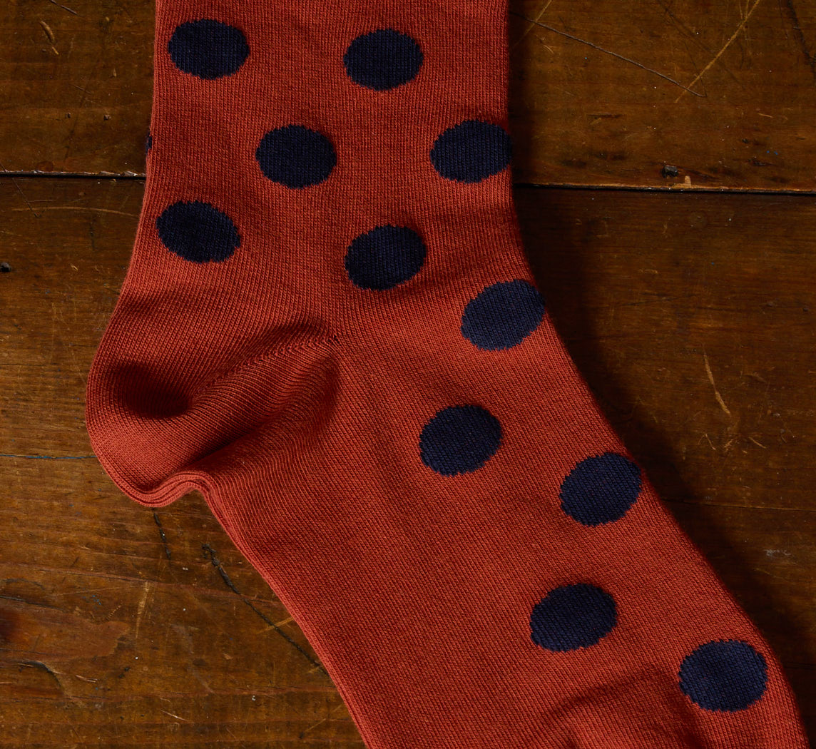 COTTON POLKA DOT SOCKS BY MARIA LA ROSA